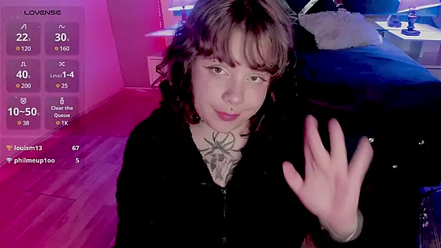 Snapshot of Sabrina_scarlett chatting on March 18, 2025, 12:27 am Sabrina scarlett online show from March 18, 2025, 12:27 am