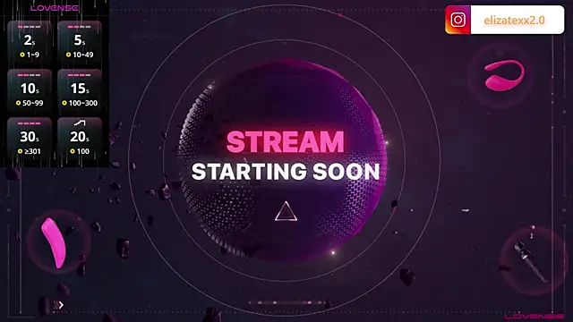 elizatexx online show from July 7, 2026, 7:29 pm