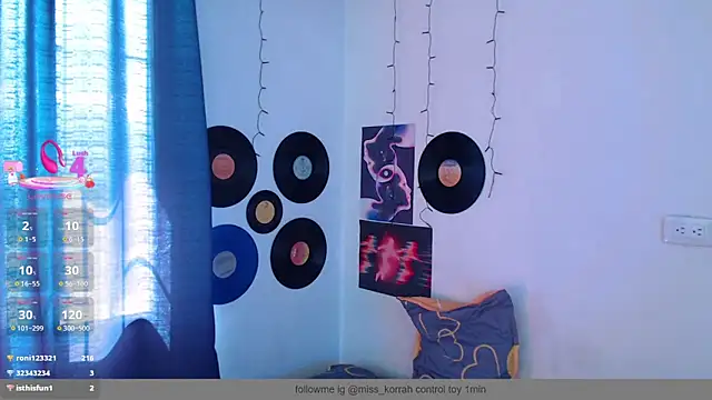 Snapshot of MissKorah chatting on March 22, 2025, 7:09 pm MissKorah online show from March 22, 2025, 7:09 pm