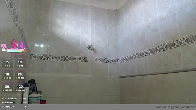 Snapshot of MissKorah chatting on March 22, 2025, 10:15 pm MissKorah online show from March 22, 2025, 10:15 pm
