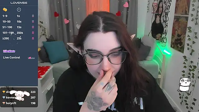 Snapshot of Dixi_Pixi_ chatting on February 14, 2025, 11:42 am Dixi Pixi online show from February 14, 2025, 11:42 am