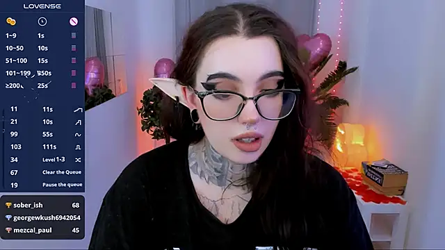 Snapshot of Dixi_Pixi_ chatting on February 16, 2025, 12:32 pm Dixi Pixi online show from February 16, 2025, 12:32 pm