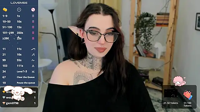 Snapshot of Dixi_Pixi_ chatting on February 27, 2025, 10:26 am Dixi Pixi online show from February 27, 2025, 10:26 am