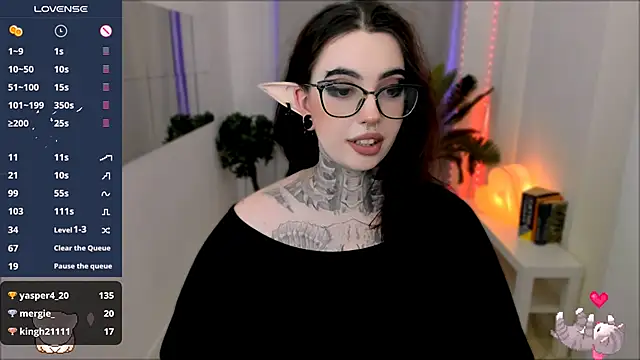 Snapshot of Dixi_Pixi_ chatting on March 2, 2025, 8:48 am Dixi Pixi online show from March 2, 2025, 8:48 am