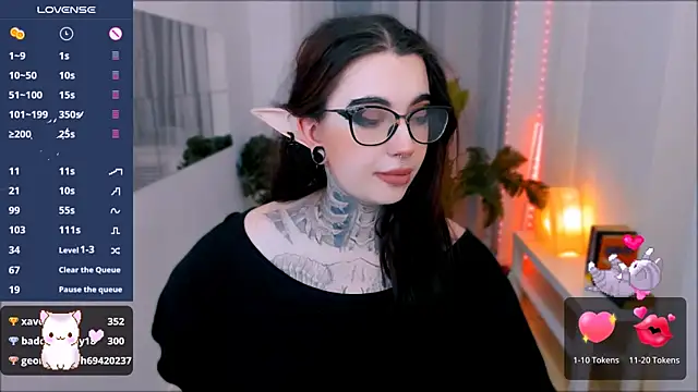 Snapshot of Dixi_Pixi_ chatting on March 9, 2025, 8:51 am Dixi Pixi online show from March 9, 2025, 8:51 am