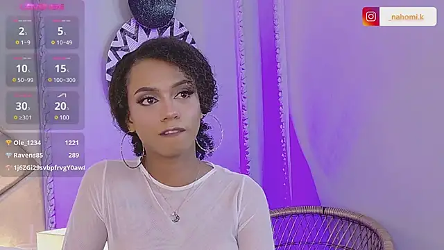 Nahomi King online show from January 25, 2025, 7:39 pm