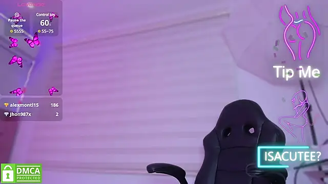 Snapshot of ISA__CUTEE chatting on February 24, 2025, 9:32 am ISA  CUTEE online show from February 24, 2025, 9:32 am