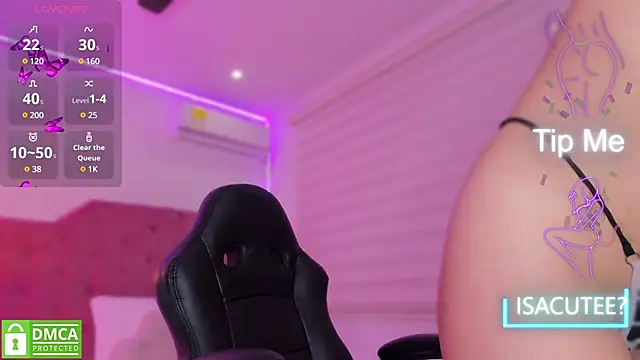 Snapshot of ISA__CUTEE chatting on March 7, 2025, 2:57 am ISA  CUTEE online show from March 7, 2025, 2:57 am