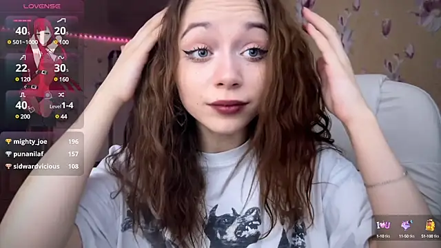  SofiaBrown online show from February 12, 2025, 7:44 am