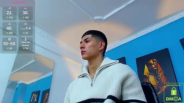 Valerio 20 online show from December 6, 2024, 8:07 pm