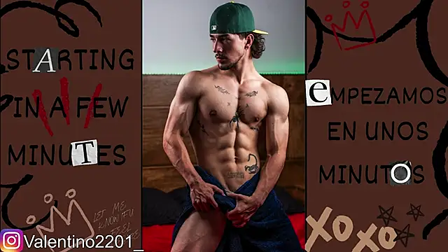 Valentino Xander online show from April 16, 2026, 3:40 am