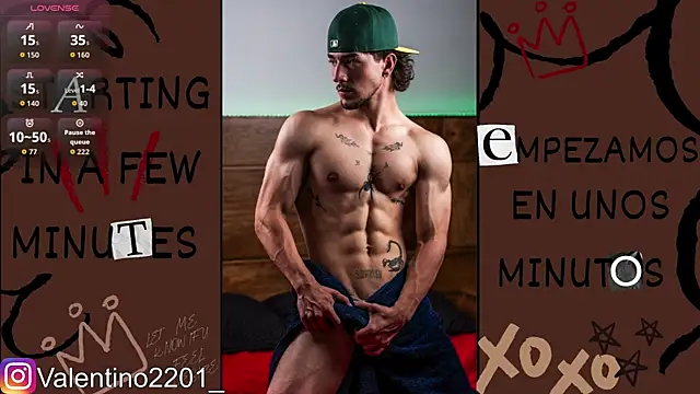 Snapshot of Valentino_Xander chatting on July 17, 2026, 3:24 am Valentino Xander online show from July 17, 2026, 3:24 am