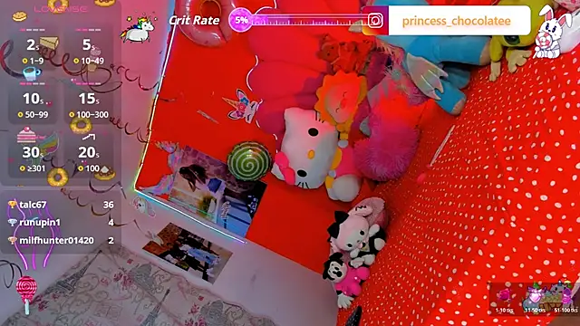 Snapshot of Dulcee_kandy chatting on January 13, 2026, 11:04 am Dulcee kandy online show from January 13, 2026, 11:04 am