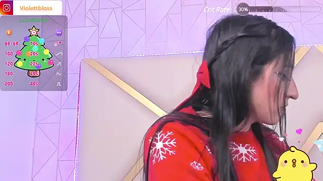 Snapshot of Violettbloss chatting on December 14, 2024, 5:51 am Violettbloss online show from December 14, 2024, 5:51 am