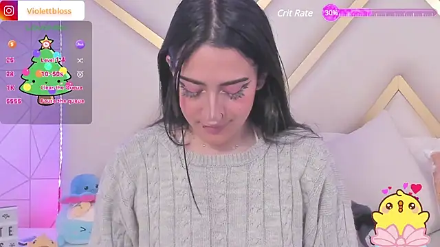Snapshot of Violettbloss chatting on December 18, 2024, 10:35 pm Violettbloss online show from December 18, 2024, 10:35 pm