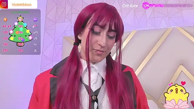 Snapshot of Violettbloss chatting on December 24, 2024, 5:16 am Violettbloss online show from December 24, 2024, 5:16 am