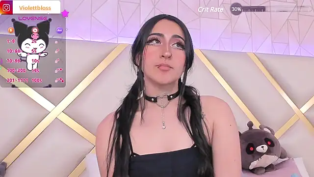 Snapshot of Violettbloss chatting on January 29, 2025, 3:33 am Violettbloss online show from January 29, 2025, 3:33 am