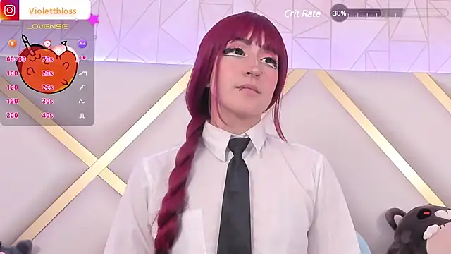Snapshot of Violettbloss chatting on February 21, 2025, 3:34 am Violettbloss online show from February 21, 2025, 3:34 am