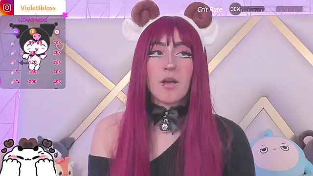 Snapshot of Violettbloss chatting on March 14, 2025, 12:32 am Violettbloss online show from March 14, 2025, 12:32 am