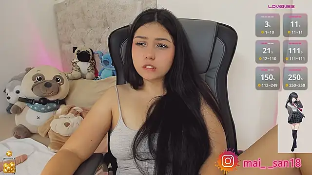 Maii chan online show from January 12, 2025, 9:40 am