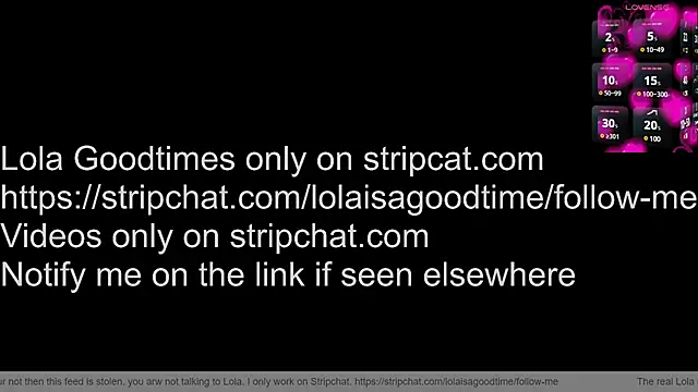 lolaisagoodtime online show from February 22, 2025, 12:49 am