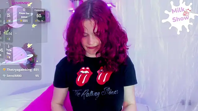 danna uwu  online show from March 14, 2025, 11:00 pm