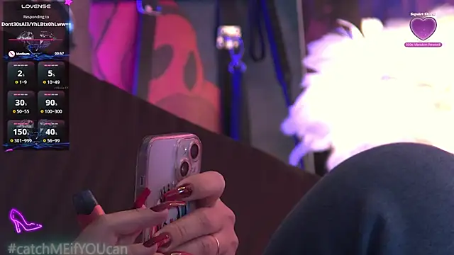 ZoeMesmerize online show from April 14, 2026, 2:01 pm