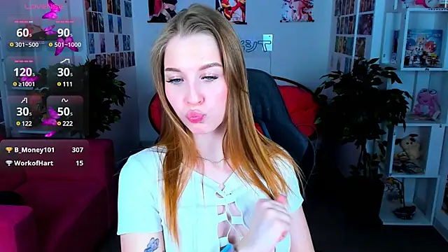 CuteMousee online show from January 10, 2025, 11:54 am