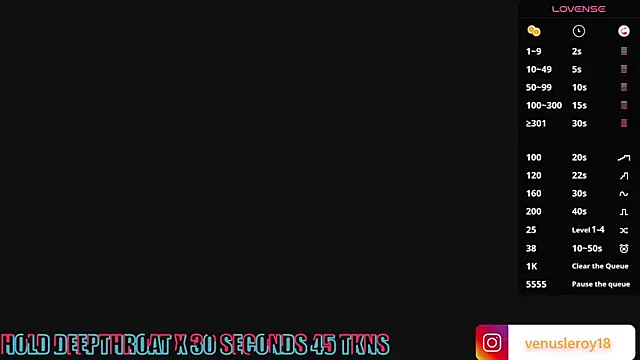 Snapshot of venusleroy_ chatting on January 9, 2025, 11:56 pm venusleroy  online show from January 9, 2025, 11:56 pm