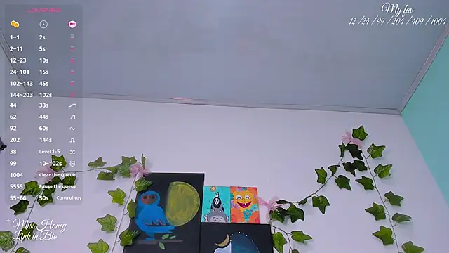 Mxss Honey online show from October 24, 2025, 9:17 am