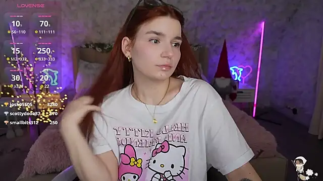 RedShinee online show from January 13, 2025, 5:12 am