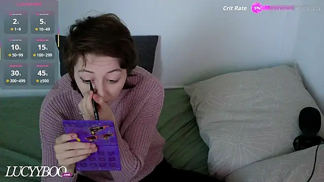 Snapshot of lovelylucyy chatting on February 14, 2026, 4:48 pm lovelylucyy online show from February 14, 2026, 4:48 pm