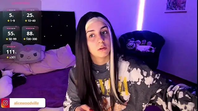 Alice woodville online show from December 4, 2024, 9:46 pm