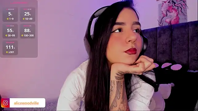 Alice woodville online show from February 18, 2025, 4:37 pm