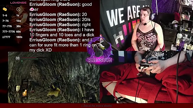 Rae-Suon online show from April 16, 2026, 9:39 pm