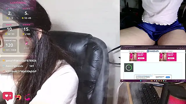 Snapshot of sobresalinaa chatting on February 9, 2026, 9:46 am sobresalinaa online show from February 9, 2026, 9:46 am