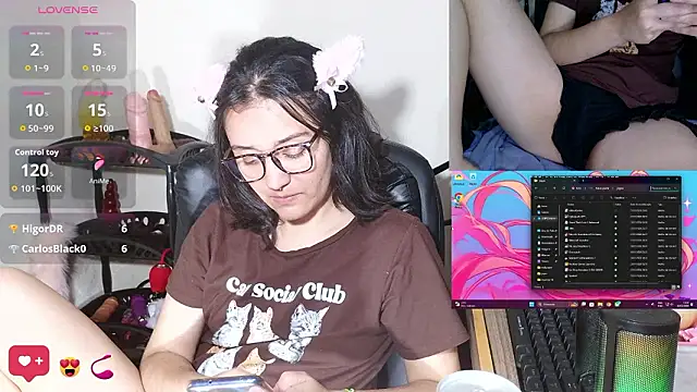 Snapshot of sobresalinaa chatting on February 10, 2026, 10:03 pm sobresalinaa online show from February 10, 2026, 10:03 pm