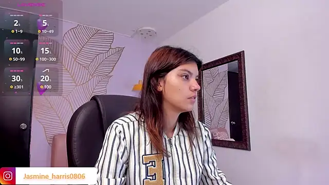 Snapshot of JasmineHarris chatting on March 12, 2025, 11:53 am JasmineHarris online show from March 12, 2025, 11:53 am