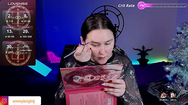 Snapshot of Emmybrightj_ chatting on January 6, 2026, 1:09 am Emmybrightj online show from January 6, 2026, 1:09 am