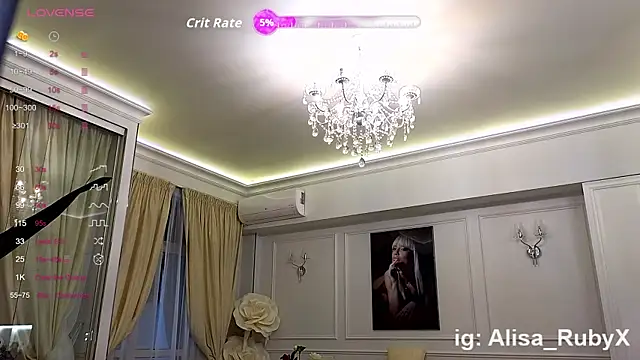 Alisa Ruby online show from October 26, 2025, 7:36 am