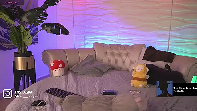 Snapshot of Dear_Morgan chatting on March 19, 2025, 8:00 pm Dear Morgan online show from March 19, 2025, 8:00 pm