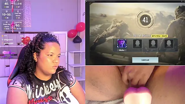 MhiaRey online show from March 2, 2025, 10:03 am