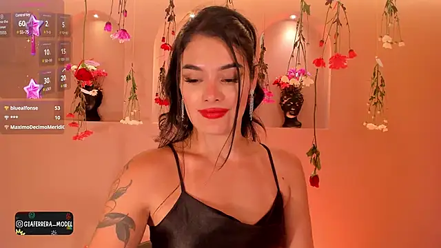 Snapshot of GiaFerrara chatting on February 15, 2025, 7:27 am GiaFerrara online show from February 15, 2025, 7:27 am