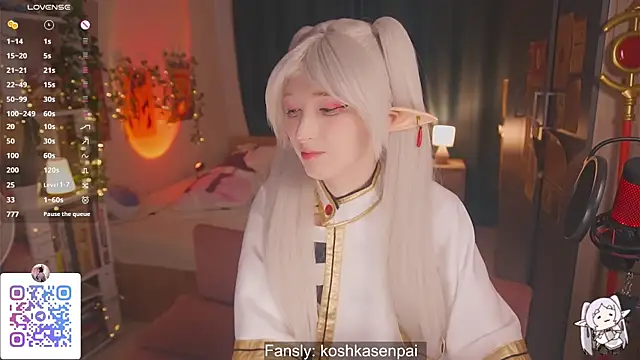 Snapshot of koshkasenpai chatting on September 23, 2025, 10:40 am koshkasenpai online show from September 23, 2025, 10:40 am