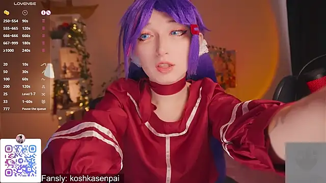 Snapshot of koshkasenpai chatting on November 3, 2025, 7:20 am koshkasenpai online show from November 3, 2025, 7:20 am