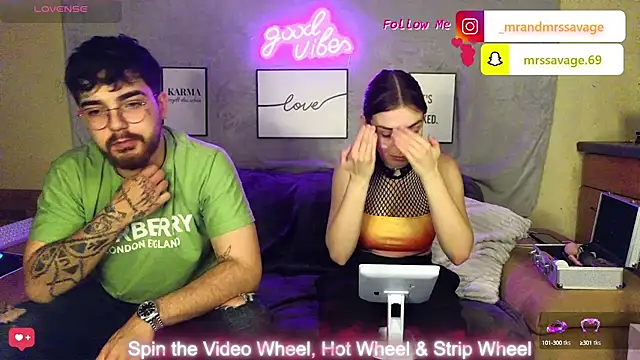 MrAndMrsSavage online show from January 11, 2025, 10:51 pm