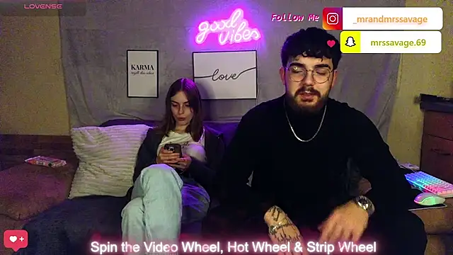 MrAndMrsSavage online show from January 15, 2025, 10:13 pm