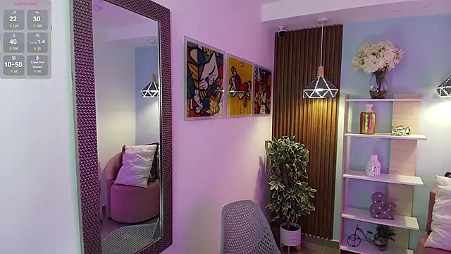 Dalila Sky online show from November 14, 2025, 6:06 pm