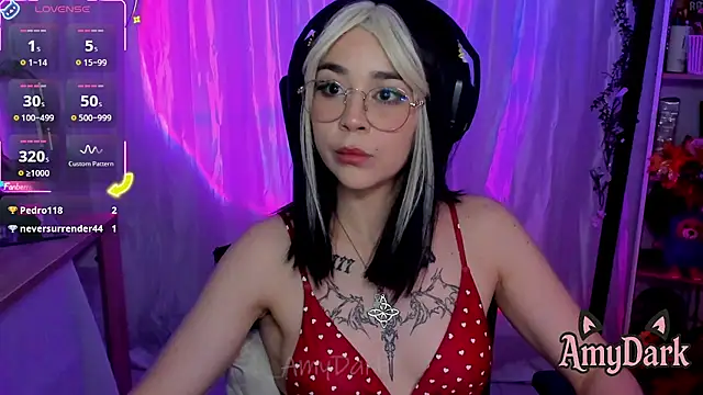  AmyDark online show from October 23, 2025, 2:33 am