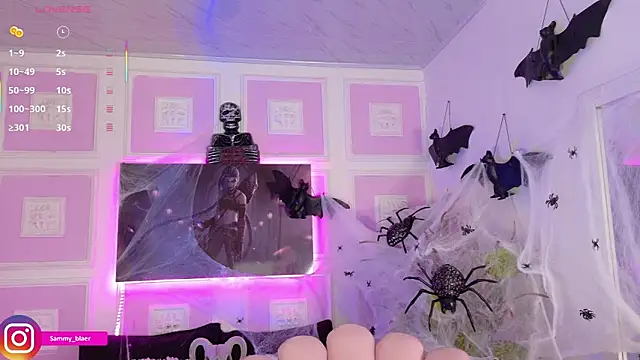 Sammyblaer online show from October 17, 2025, 9:06 pm